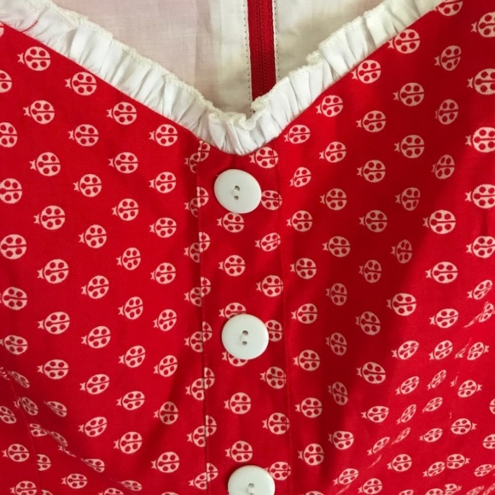 Ladybug Modcloth Dress - Picture 3 of 5
